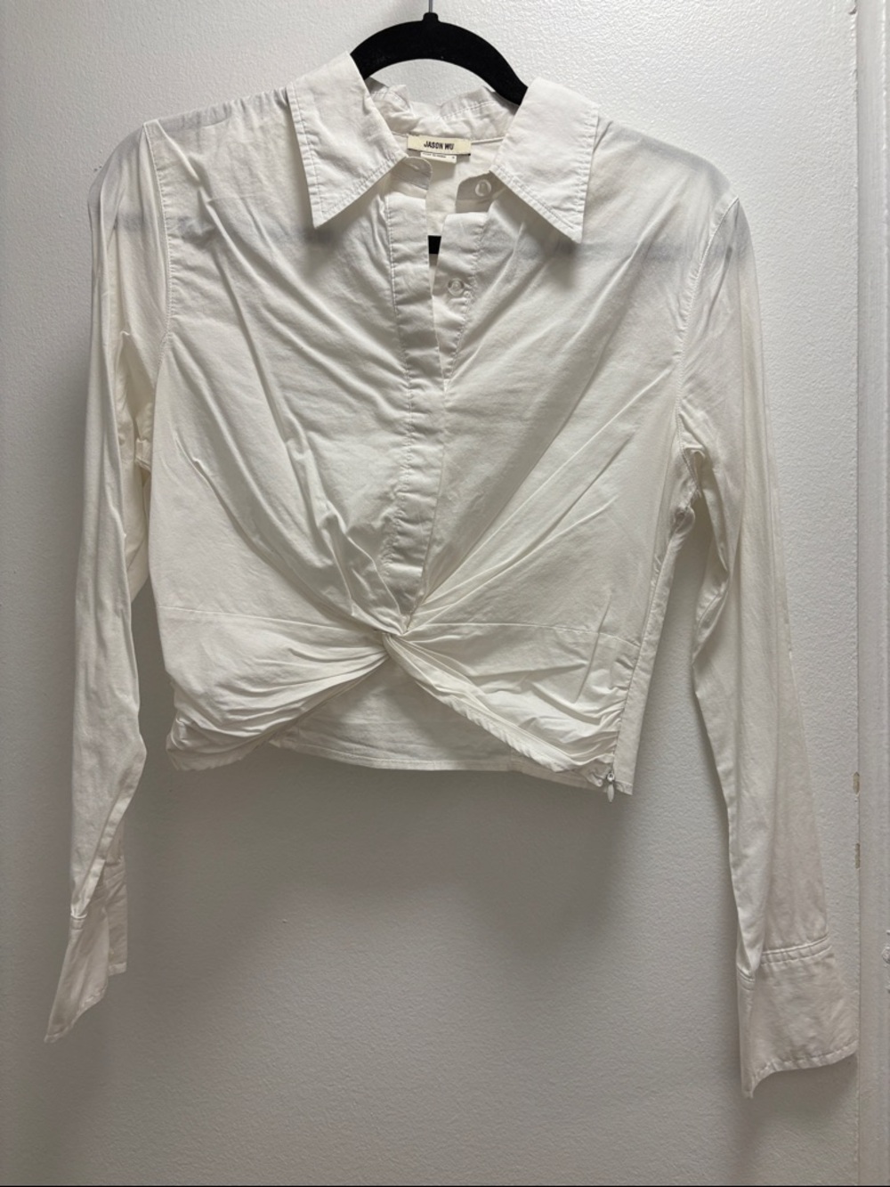 Jason Wu Cropped Button Down